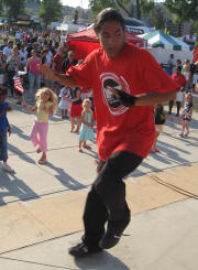 Dancer Carlos at the Taste of Minnesota
